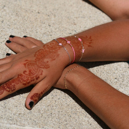 Four Symbolic Bracelet | Chai, Hamsa, Evil Eye, Star of David