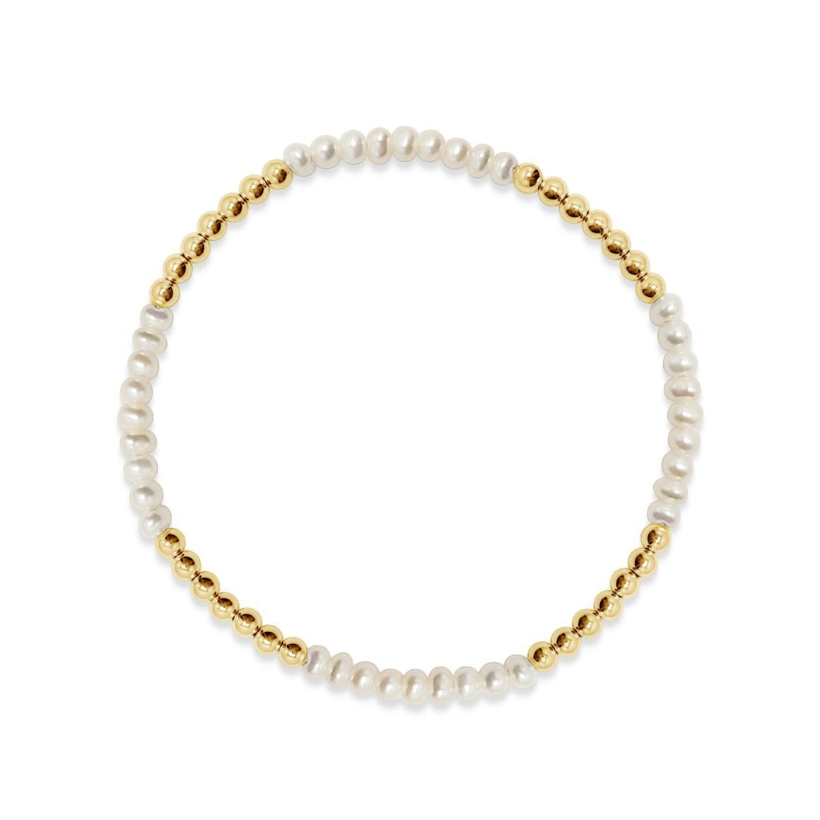 Freshwater Pearl and Bead Bracelet for Women