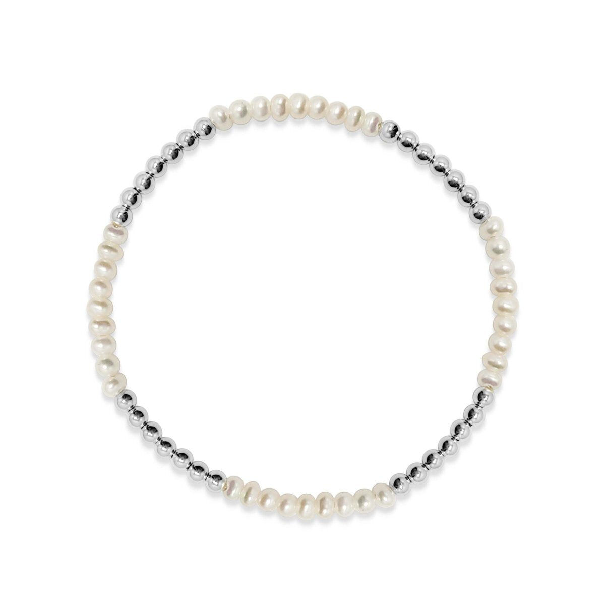 Freshwater Pearl and Bead Bracelet for Women