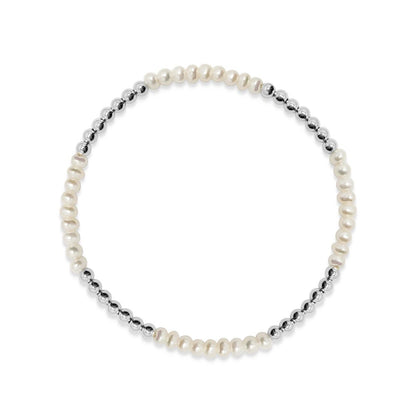 Freshwater Pearl and Bead Bracelet for Women