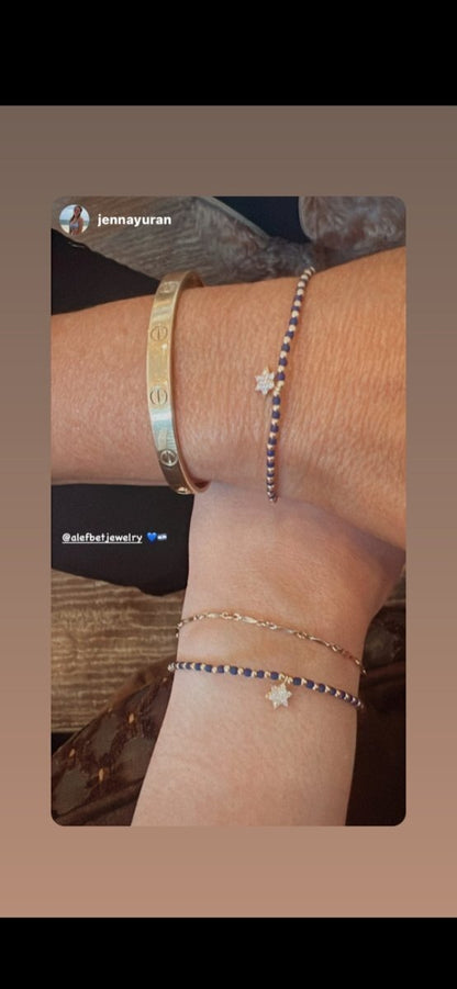 Gemstone Evil Eye Bracelet