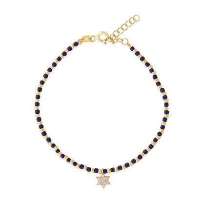 Gemstone Evil Eye Bracelet