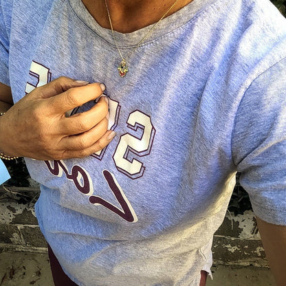 Gemstone Hamsa Pendant in Gold