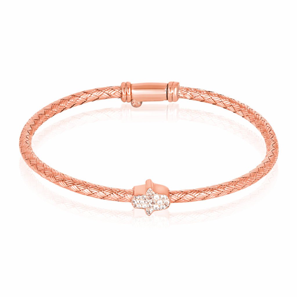 Hamsa Bangle Bracelet