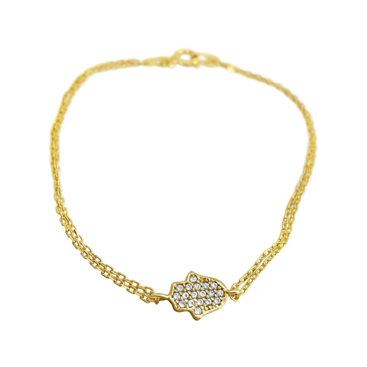 Hamsa Hand Lucky Sparkling Bracelet