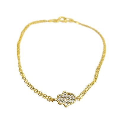 Hamsa Hand Lucky Sparkling Bracelet