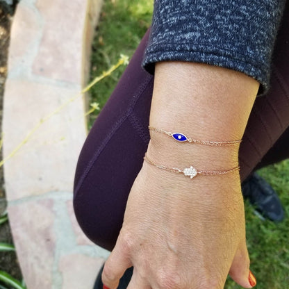 Hamsa Hand Lucky Sparkling Bracelet