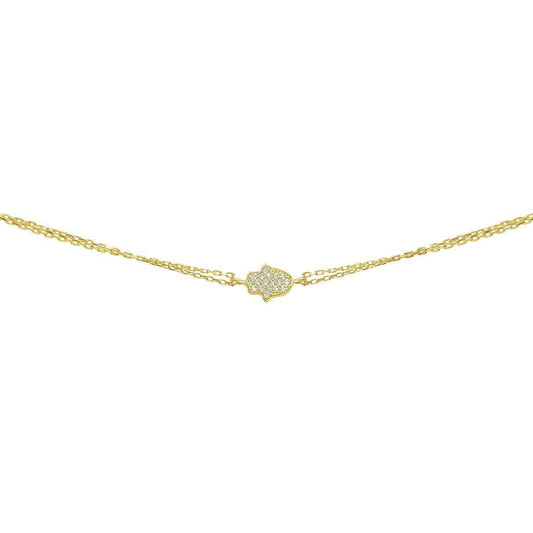 Hamsa Hand Lucky Sparkling Bracelet