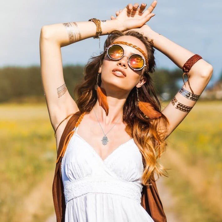 Hamsa Necklace in Silver