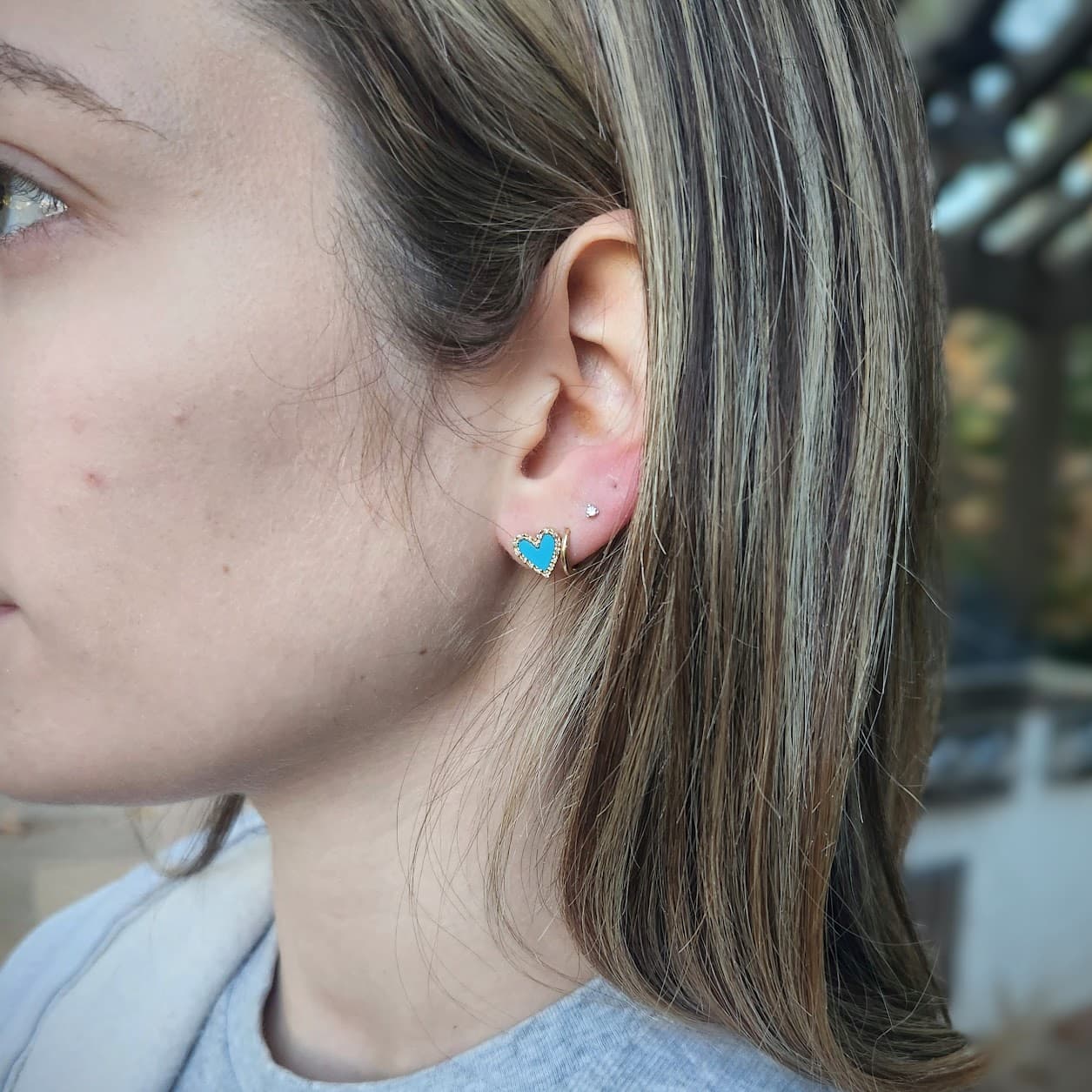 Heart Earrings | Gemstones, Gold, and Diamonds