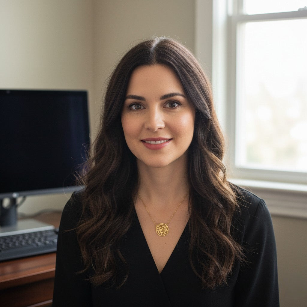 Hebrew Blessing Necklace | Light and Airy