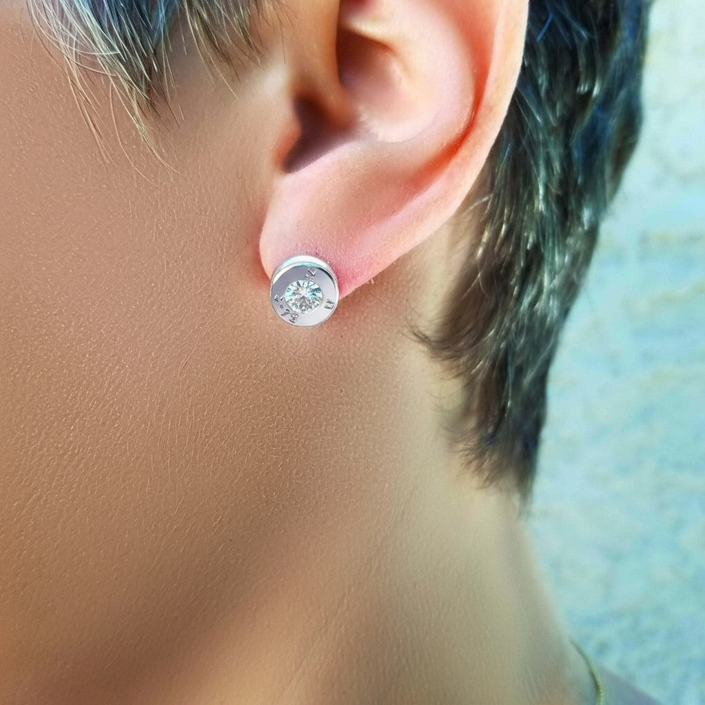 Israeli Ammo Earrings | Authentic Vintage Studs