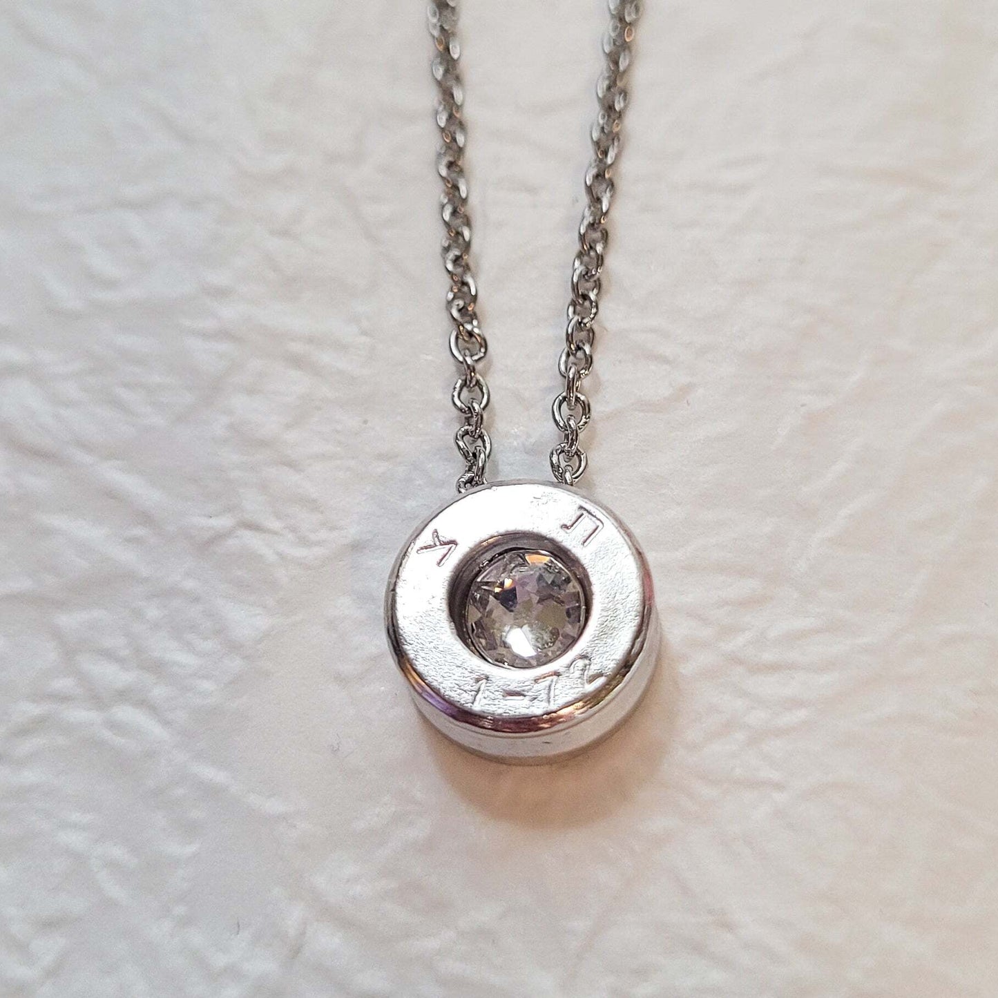 Israeli Bullet Casing Ammo Necklace
