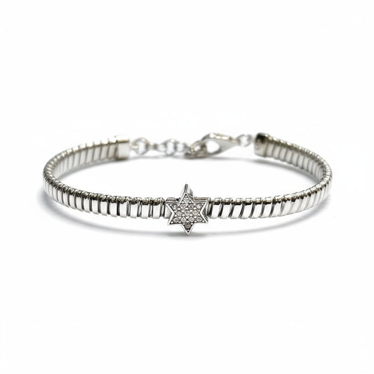 Jewish Bangle Bracelets in Three Different Designs