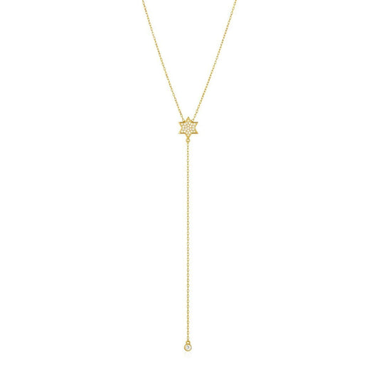 Jewish Jewelry Lariat Style Necklace