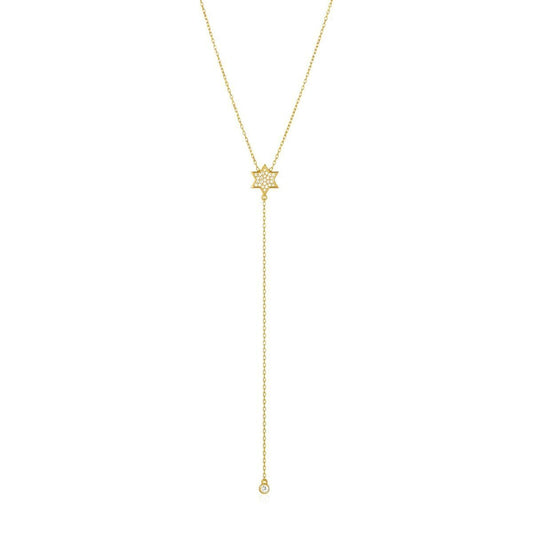 Jewish Jewelry Lariat Style Necklace