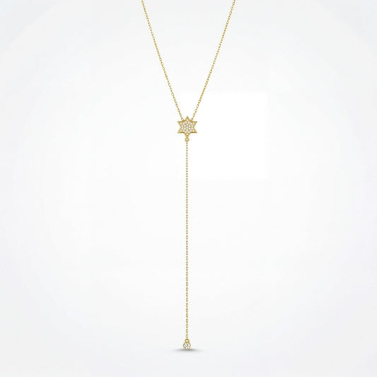 Jewish Jewelry Lariat Style Necklace