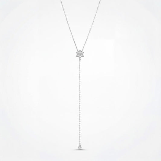 Jewish Jewelry Lariat Style Necklace