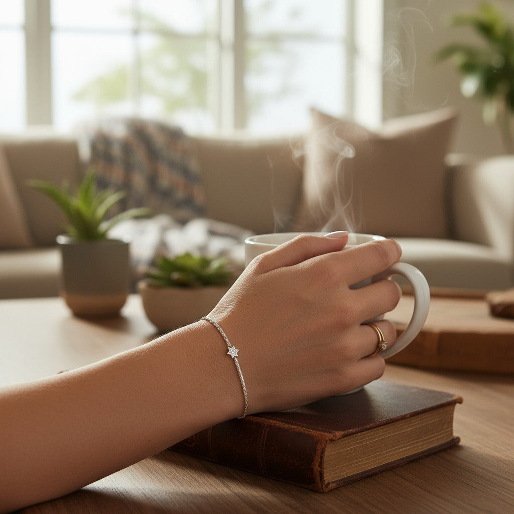 Jewish Star Bangle Bracelets