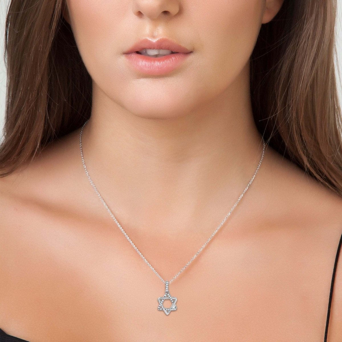 Jewish Star Jewelry in 14k Gold with Diamonds