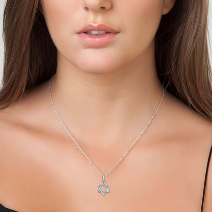 Jewish Star Jewelry in 14k Gold with Diamonds