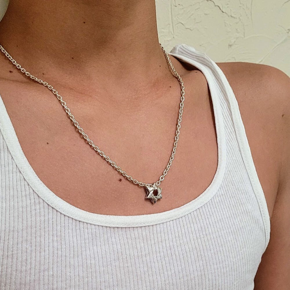 Jewish Star of David Necklace