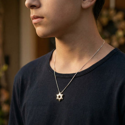 Jewish Star of David Necklace