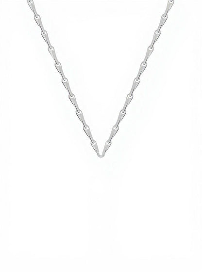 Long-Short Chain in Sterling Silver