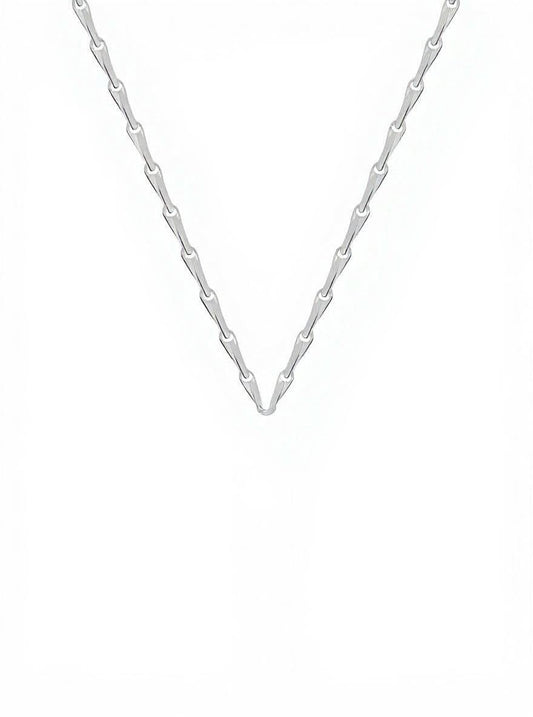 Long-Short Chain in Sterling Silver