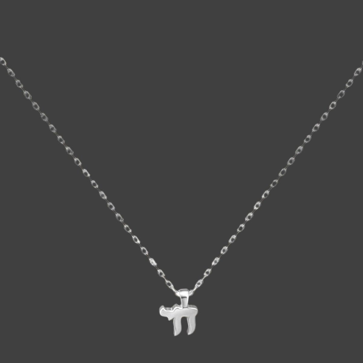 Mini Chai Hebrew Necklace