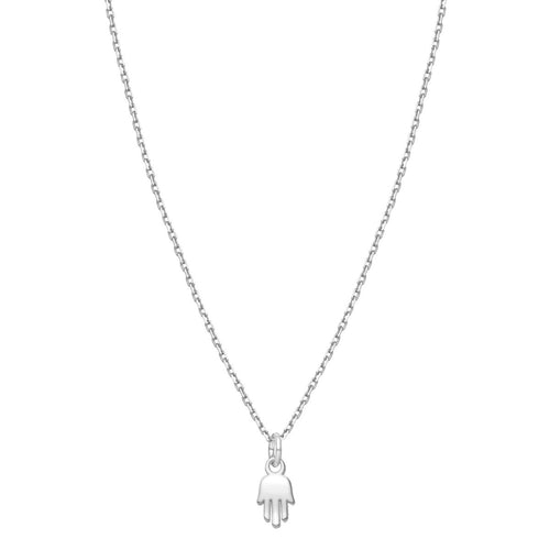 🎁 Mini Hamsa Sterling Silver 925 Necklace, wear it solo or layered to welcome blessings every day (100% off)