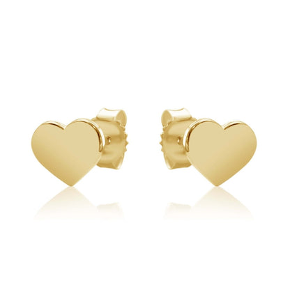 Mix and Match Single Stud Earrings in Sterling Silver 925, heart star evil eye and hamsa charms to wear your way