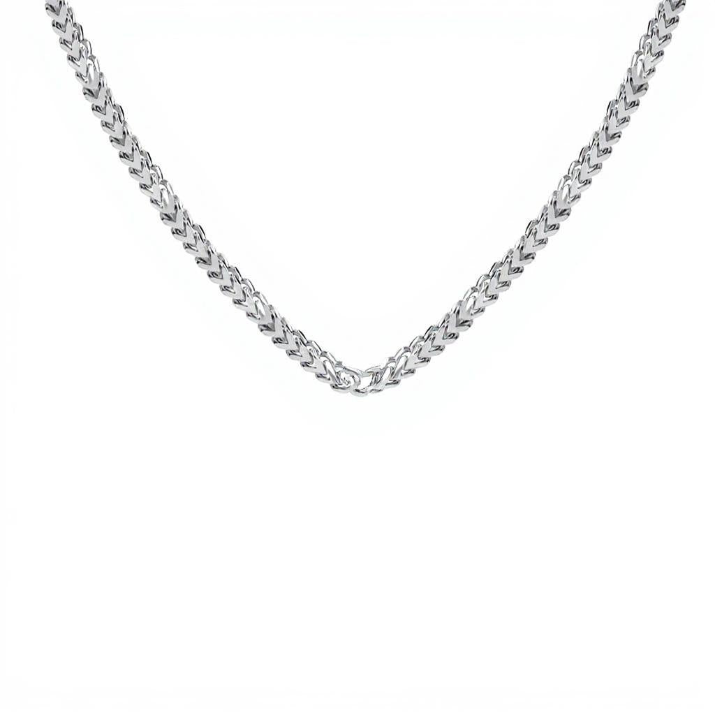 Franco Sterling Silver Chain