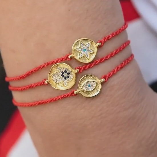 Red String Hamsa Bracelet