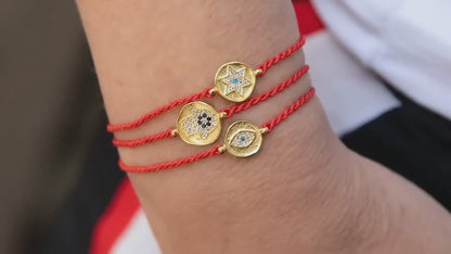 Red String Hamsa Bracelet