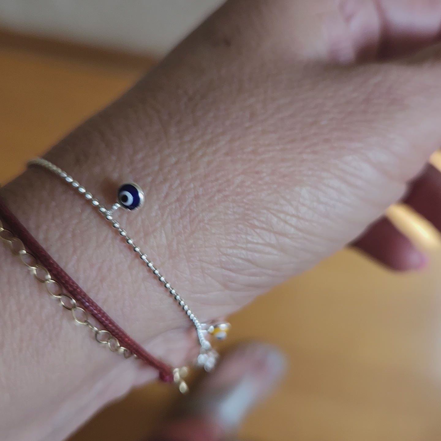 evil eye charm necklace