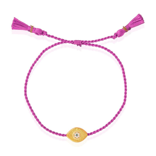 Reversible Evil Eye & Star of David Bracelet: Adjustable Protection