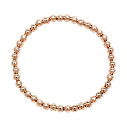 Rose Gold Bead Bracelets for Women