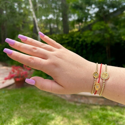 Shema Israel Hebrew Bead Bracelet