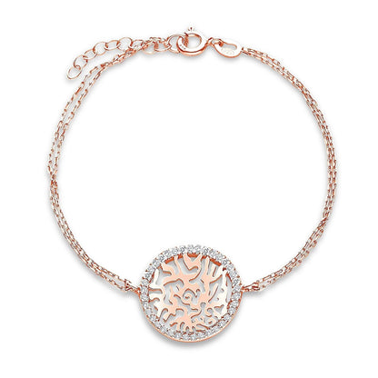 Shema Israel Hebrew prayer bracelet for women, featuring sterling silver, cubic zirconia, and an adjustable length for a perfect fit.