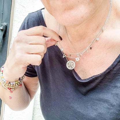 Shema Israel Hebrew Prayer Necklace