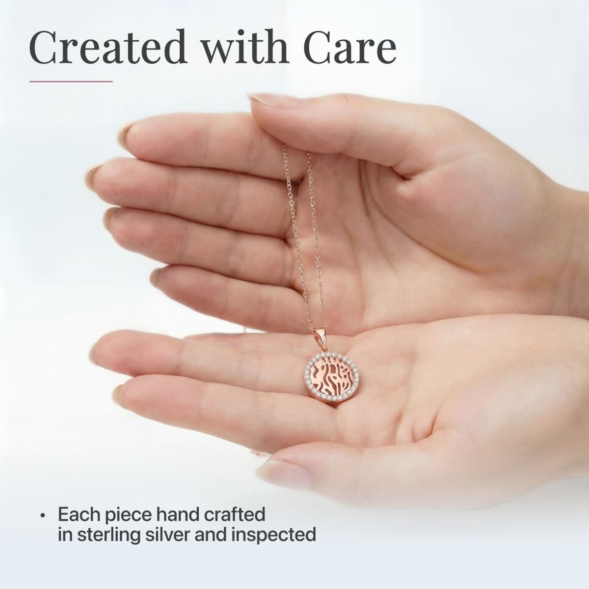 Shema Israel Hebrew Prayer Necklace