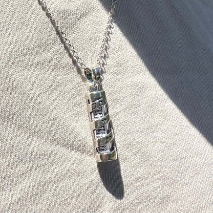 Shema Israel Mezuzah Necklace with Chain