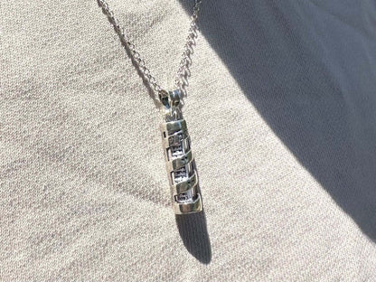 Shema Israel Mezuzah Necklace with Chain