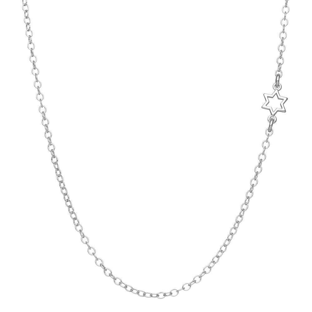 Sideways Star of David Necklace