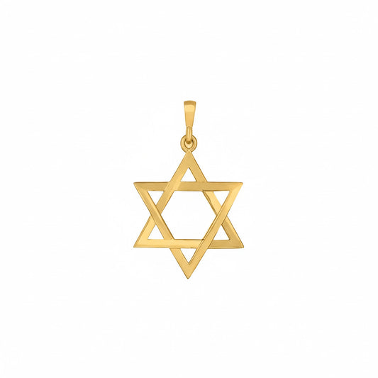 Solid 14k Gold Star of David | Charm Only