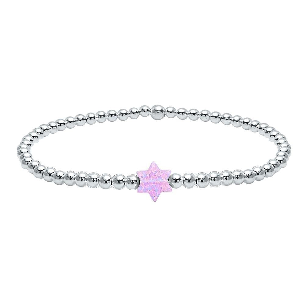 Star of David Bead Bracelet