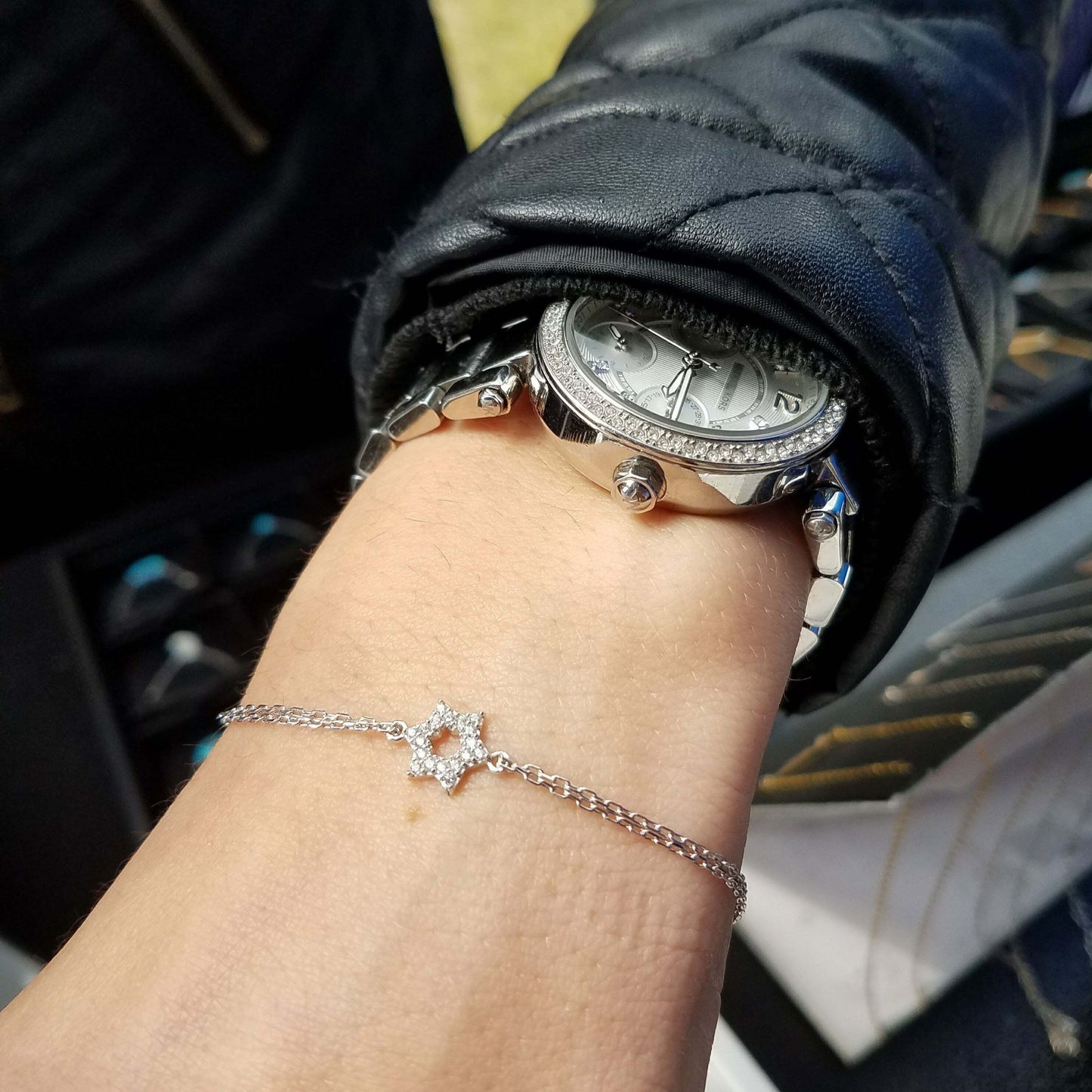 Star of David Bracelet for Everyday Wear