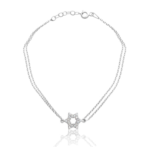 Star of David Bracelet for Everyday Wear