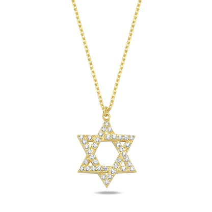 gold large jewish star